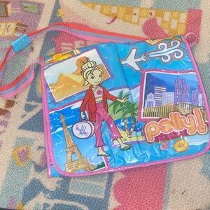 Colorful Polly Pocket doll storage bag